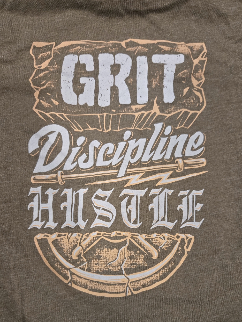 Lift Box Tee Shirt Small Work Out Swag Excercise Gym Wear Grit Discipline Hustle